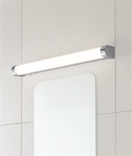 Modern LED Bathroom Wall Light - Switched