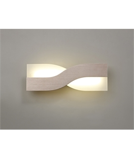 Bellof Wall Lamp, 1 x 8W LED, 3000K, 640lm, Brushed Brown-Frosted White, 3yrs Warranty