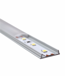 Flexible LED Strip Aluminium Profile for Curved Surfaces - Bend on Site