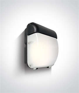 Black IP65 Industrial Grade Wall Light with COB LED