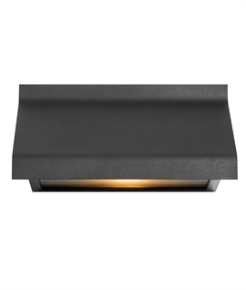 Streamline Black Wall Light - Downward Illumination