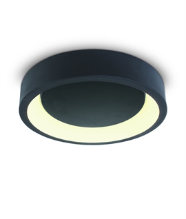 Round Flush 32W LED Ceiling Light - 4 Finishes