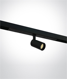 Black Adjustable LED Spot Light for Mini Magnetic Track