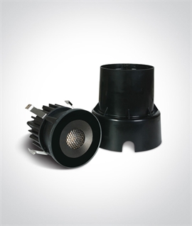 Black Trimless 6W COB LED In-Ground Light - IP67 Rated