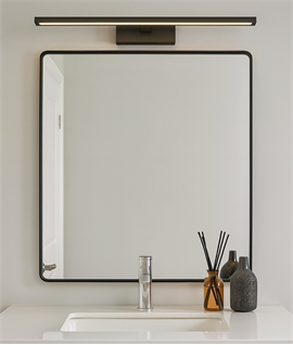 Wide Bathroom LED 14w CCT Variable Wall Light - IP44 Rated 