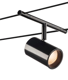Adjustable LED Spotlight For Tension Wire Systems