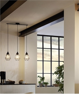 Geometric Design Pendants Bang On Trend In Black Or Copper Pendants Bang On Trend In Black Or Copper