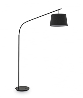 Long Reach Tall Floor Lamp with Shade Height 1.97m
