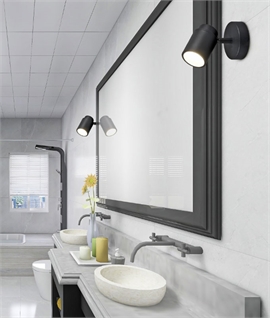  Adjustable Single Spot Bathroom Light IP44