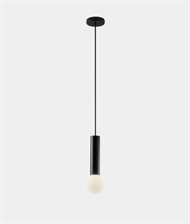IP44 Hanging Pendant for Bathrooms - Chrome or Black