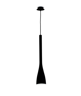  Modern Tapered Glass Pendant - 2 Colours