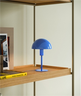 Scandinavian Dome Shaded Small Table Lamp - 6 Colours