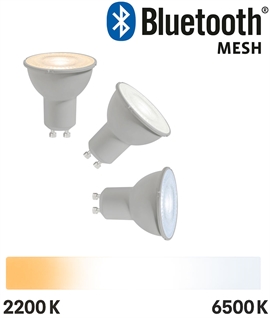 Mesh Bluetooth GU10 Smart Bulb - Tunable White