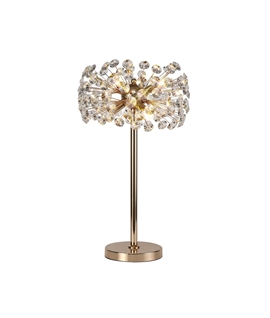 Boyd Table Lamp 6 Light G9 French Gold-Crystal