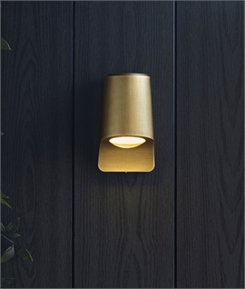 Modern Mast LED Wall Light - Use Inside or Out