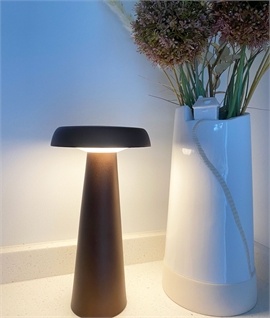 Portable and Rechargeable Stylish Table Lamp Height 25cm
