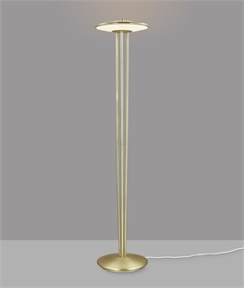Art Deco Inspired LED Floor Light