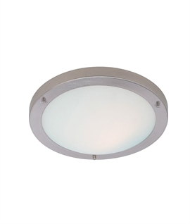 Simple Flush Ceiling Light - 3 Finishes Available
