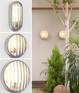 Durable Exterior Bulkhead Lights - 3 Sizes