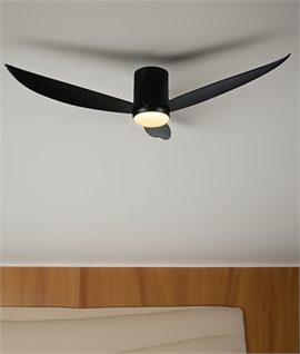 CCT Adjustable Low Profile Ceiling Fan with ABS Blades 
