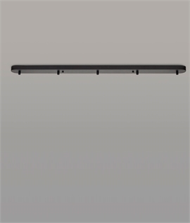 100cm Linear Ceiling Canopy for Up to 5 Pendant Lights