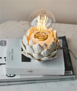 Ceramic Artichoke Design Table Lamp