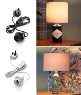 Conversion Lamp Kit to Turn Bottle into a Table Light