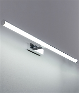 Affordable Chrome Over Mirror LED Bathroom Wall Light
