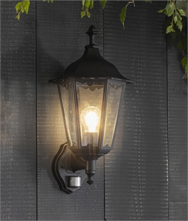 Traditional Black Carriage Exterior Wall Light