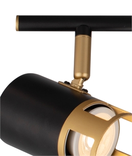 Luxe Beam Adjustable 3 Light Linear Bar Spotlight 