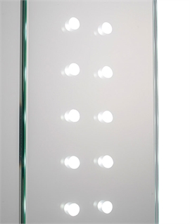 Illuminated Motion Sensor Bathroom Cabinet - 600mm x 650mm