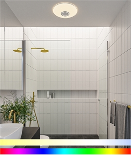 Bathroom Safe Smart LED Ceiling Light - IP54 Rated