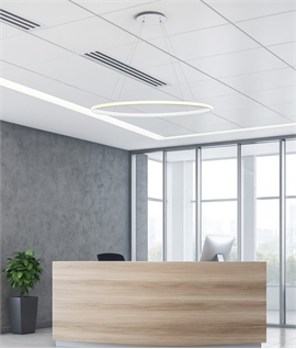 Extra Large Suspended Circular Pendant 25w LED 