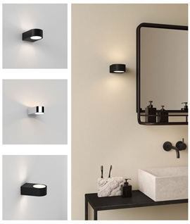 Bathroom Compact Wall Light - Splashproof