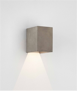 Concrete LED Cube Down Wall Wash Light