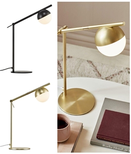 Danish Design Contemporary Adjustable Table Lamp