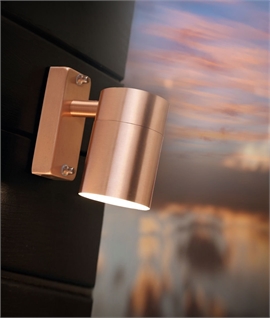 Natural Copper Wall Mounted Downlight For GU10 Lamps