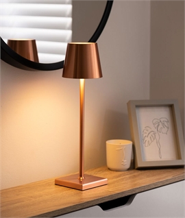 Colour Changing Rechargeable LED Outdoor Table Lamp