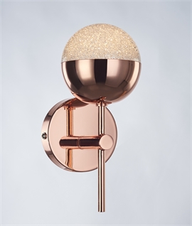 LED Glitter Ball Bar Pendant choose 3 or 5 light option