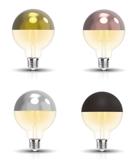 Crown 80mm Globe E27 LED 4 Watt Dimmable Lamp