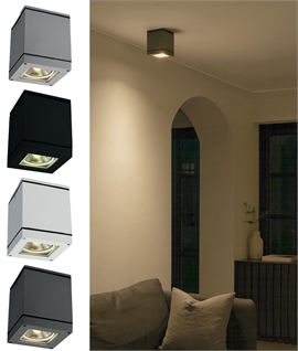 Ceiling Mounted Cube Light for E27 PAR30 - IP54