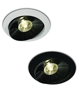 Adjustable Recessed 30w COB LED Spot with Dark Chrome Reflector