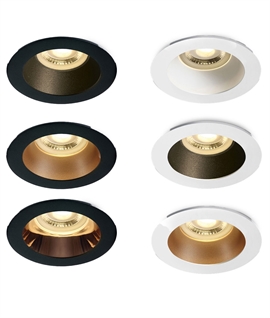 Deep Recessed Mains GU10 Downlight - 70mm Cut Out