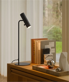 Award-Winning Table Lamp with Adjustable Head and Minimalist Form