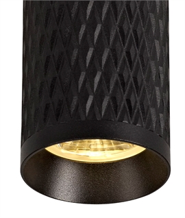 Surface Mounted Diamond Pattern Ceiling Downlight - 3 Sizes