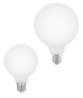 E27 7w LED Frosted Globe Lamp - Two Sizes