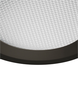 Edge Lit Black Downlight with UGR19 Diffuser for Commercial Ceilings - CCT Switched