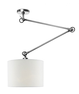 Highly Adjustable Long Reach Wall or Ceiling Light