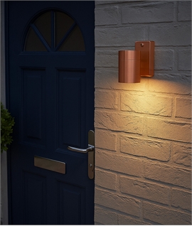 Natural Copper Wall Mounted Downlight for GU10 Lamps IP44