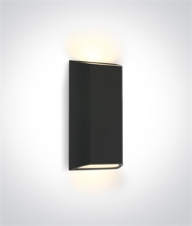 Slim Profile Up & Down LED CCT Variable 8w Wall Light - IP65 Rated